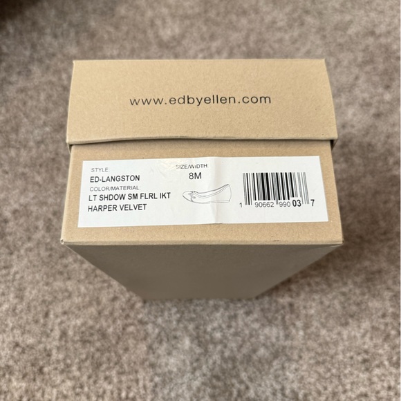 Ellen Degeneres Flower print flats new - Picture 2 of 8